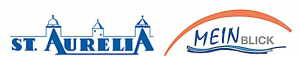 Logos der Alten- und Pflegeheime St. Aurelia und Mein Blick