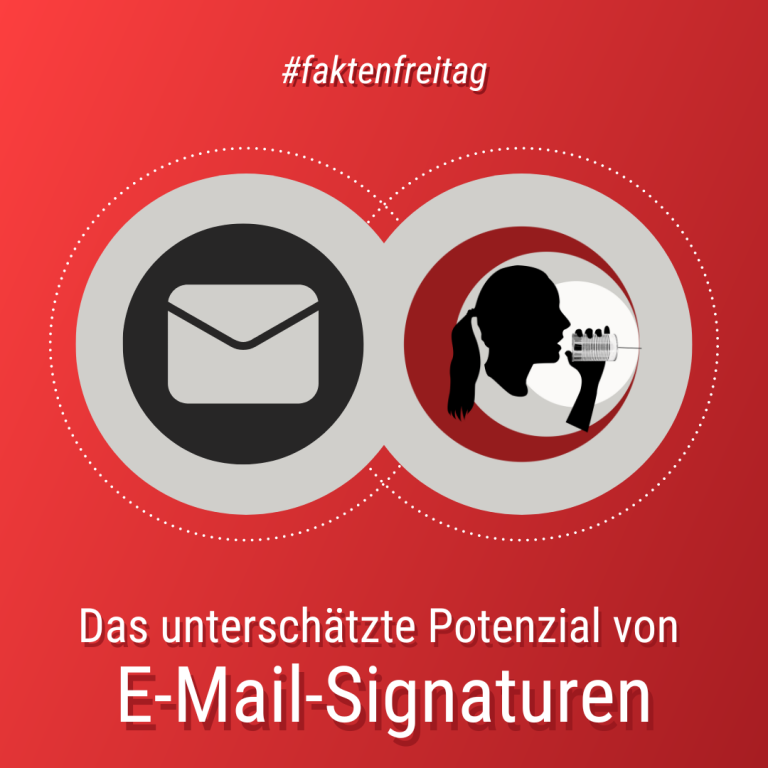 Das unterschätzte Potenzial von E-Mail-Signaturen.