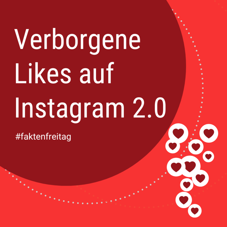 Verborgene Likes auf Instagram