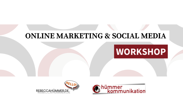 Workshop Kitzingen 1023 zu Online Marketing und Social Media