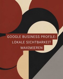 Google Business Profile als Text vor Muster
